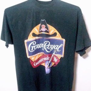 *Vintage* 96' Crown Royal Country Music Tour Tee